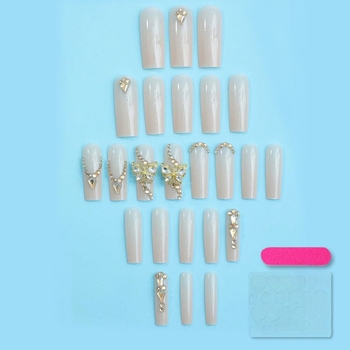 Nailbloom νύχια αυτοκόλλητα με μάρμαρο μοτίβο, Ins στυλ για γυναίκες, κωδ. Hyc-dz-211