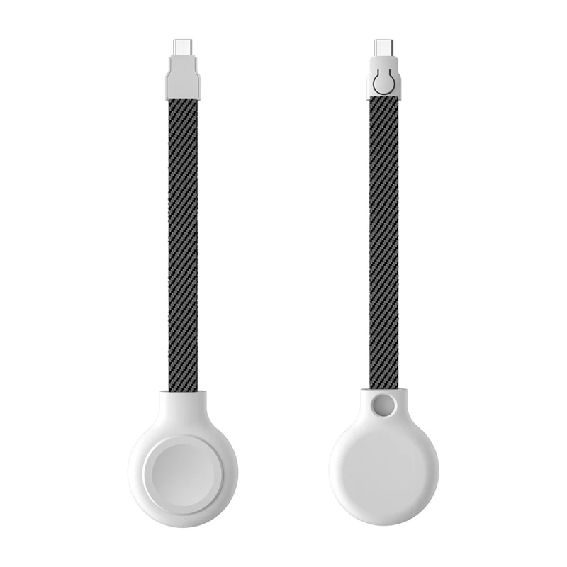 Bežični punjač za Apple Watch s USB kabelom, brzo magnetsko punjenje, kompaktan za putovanja, izlaz 1 A / 3,5 W