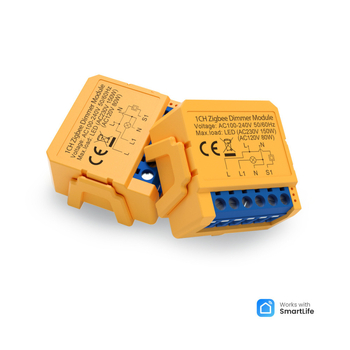 WiFi 3.0 Έξυπνος διακόπτης dimmer, 1/2 διαδρομής, μονάδα φωτισμού με έλεγχο μέσω εφαρμογής, CE πιστοποιημός