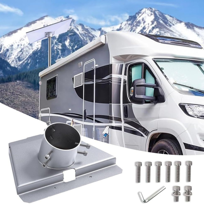 Στήριγμα Κεραίας | Από ανθρακούχο χάλυβα με επίστρωση πούδρας, Μοντέλο YLS-1811, Μάρκα YLS1, Για οικιακή λήψη σήματος και εξωτερική τοποθέτηση σε οροφή