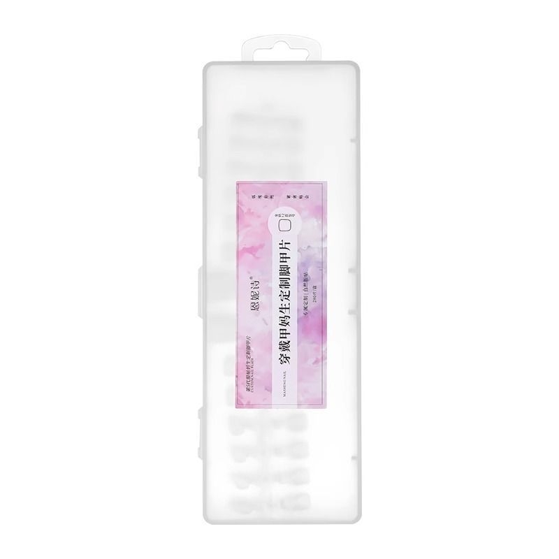 Πλακίδες επεκτάσεων νυχιών ποδιών – υπερλεπτές, χωρίς ραφή, ματ, φορητές (Ak55, Bobo, Στυλ: ultra-thin και διακριτικό, Σχήμα: φοριέται, Μοντέλο: γατόνυχου)