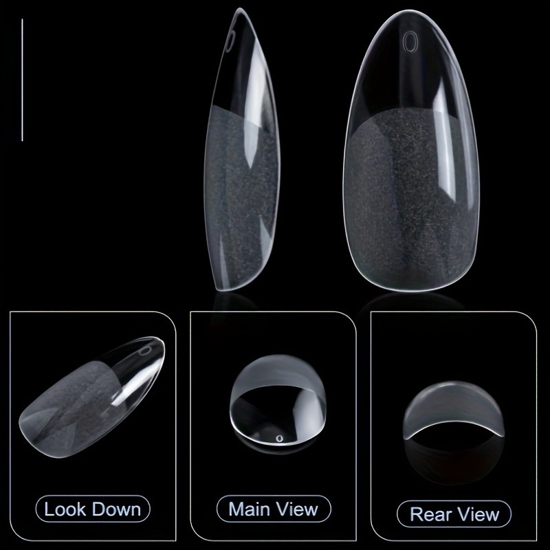 Комплект за маникюр с 120 части: овална форма, пълно покритие и матово завършване за салон