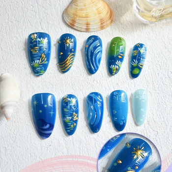 Άκρες νυχιών – ευρωπαϊκο-αμερικανικό στυλ, στρας, αμυγδαλόμορφος σχήμα, μοτίβο 143828659, Zhejiang εγχώρια μάρκα