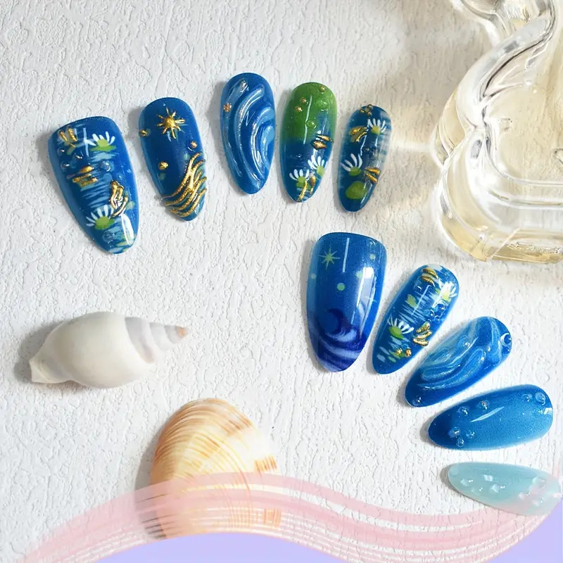 Άκρες νυχιών – ευρωπαϊκο-αμερικανικό στυλ, στρας, αμυγδαλόμορφος σχήμα, μοτίβο 143828659, Zhejiang εγχώρια μάρκα