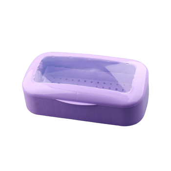 Θήκη απολύμανσης εργαλείων μανικιούρ και βλεφαρίδων – καθαρισμός με αλκοόλ και βύθιση, πλαστικό, 320 g, Zidivi OEM