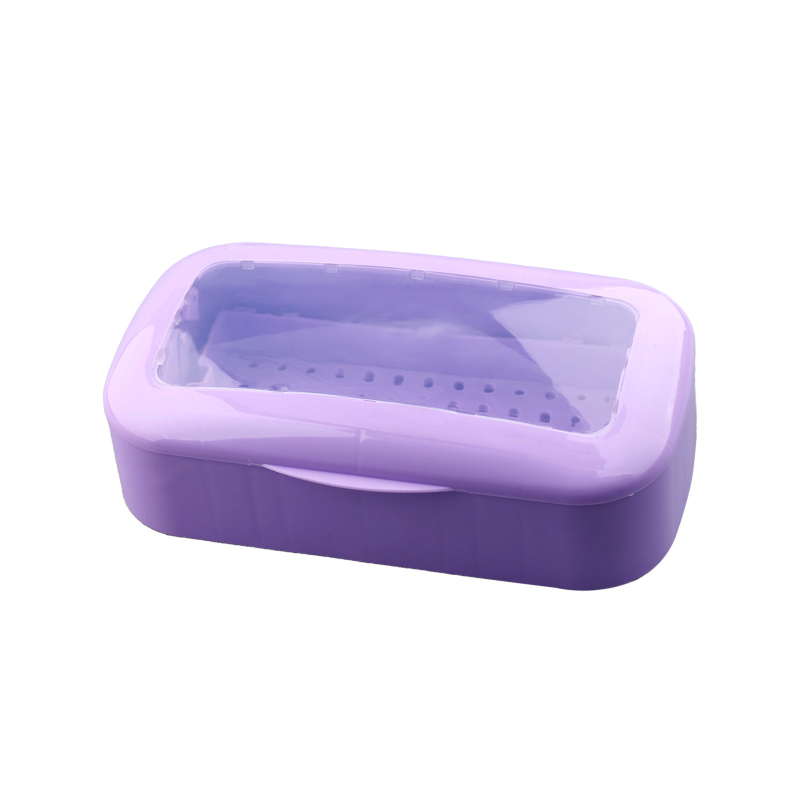 Θήκη απολύμανσης εργαλείων μανικιούρ και βλεφαρίδων – καθαρισμός με αλκοόλ και βύθιση, πλαστικό, 320 g, Zidivi OEM