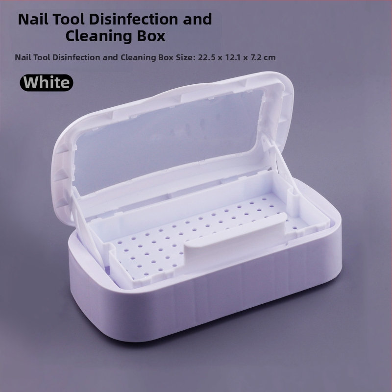 Θήκη απολύμανσης εργαλείων μανικιούρ και βλεφαρίδων – καθαρισμός με αλκοόλ και βύθιση, πλαστικό, 320 g, Zidivi OEM