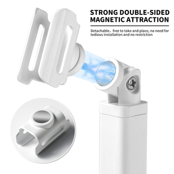 Φορητός λαμπτήρας φωτοθεραπείας για μανικιούρ με περιστρεφόμενη βάση 360° – σετ νυχιών, 110 g, υλικά: πλαστικό + ανοξείδωτο ατσάλι