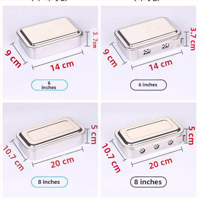 Box na ihly z 304 lekárskej nerezovej ocele, dezinfekčná krabička s poklopom, perforovaný zásobník na nástroje pre akupunktúru, odolný voči iodoforu