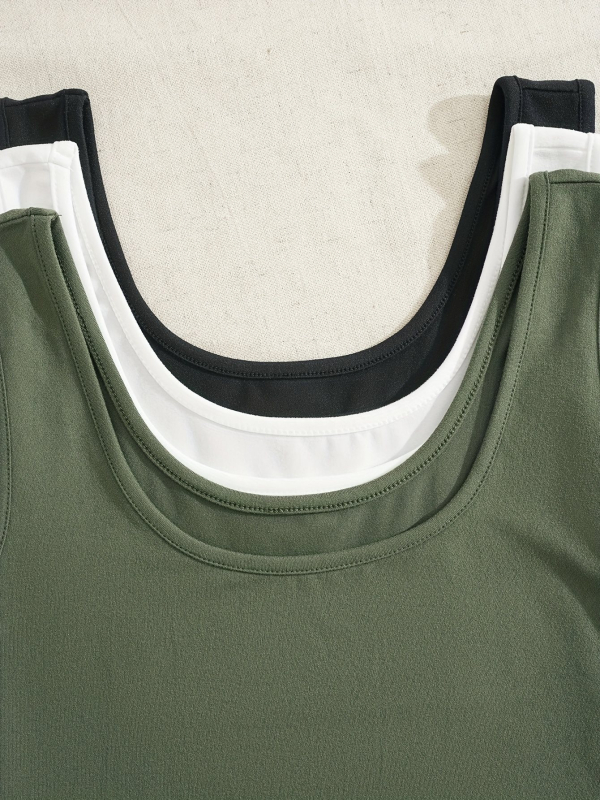 Top fără mâneci pentru femei, guler înalt, croială A-line, țesătură chenille, amestec poliester/elastan 95/5