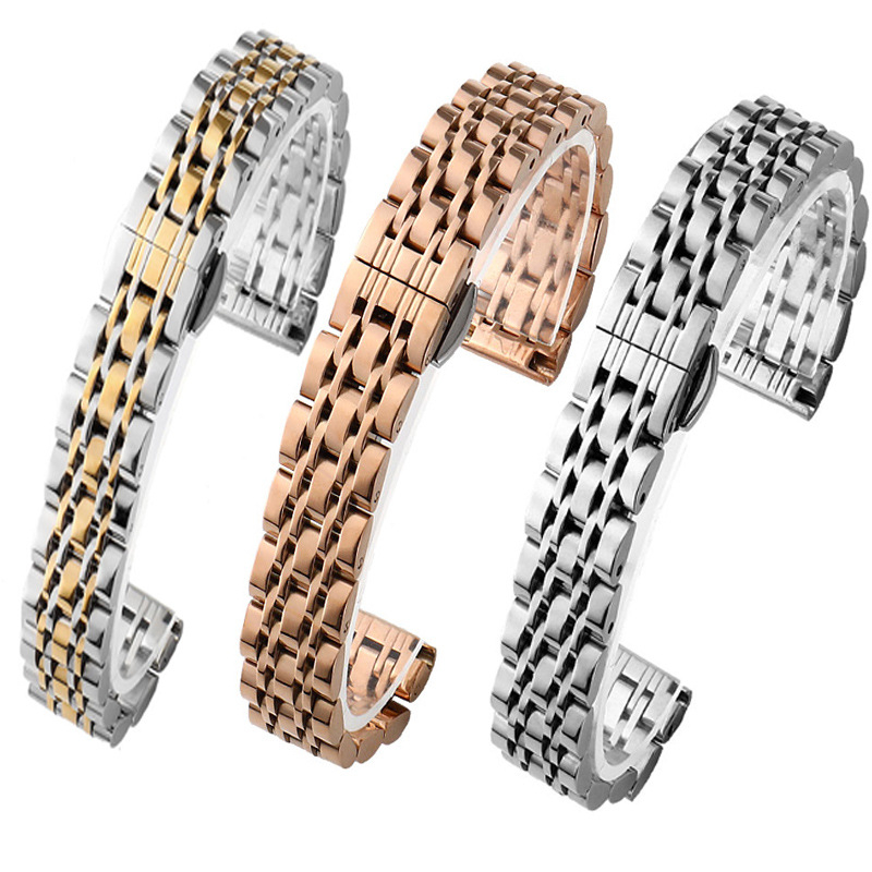 Ατσάλινη ζώνη smartwatch για Armani iwatch87SE – σχέδιο επτά χάντρες, μεταλλική κατασκευή, βάρος 65 g