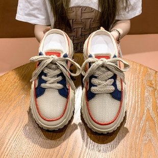 Női zárt orrú baotou papucs, koreai stílus, PU felső, PU belső, gumírozott talp, kerek orr