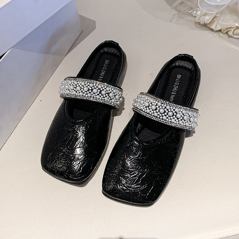 Női PU lapos szandál pliszt pánttal, légáteresztő felső rész, injektált talp, mindennapi strand viselet