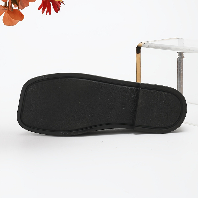 Sievietēm viegli plakanie mūļi – augšējā daļa un zole no TPR, ikdienas stils