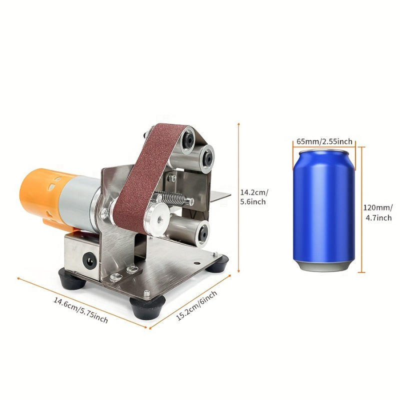 Șlefuitor electric mini portabil, 7 viteze, alimentare USB, șlefuitor de masă