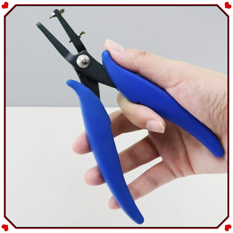Clește perforator pentru curele și brățări — gaură unică 1,6 mm, 160 g