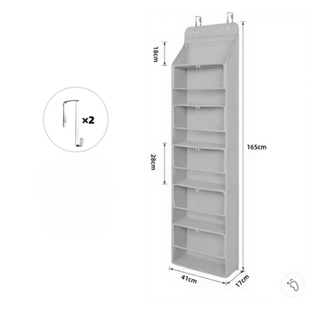 Κρεμαστός οργανωτής αποθήκευσης SX-25-002 • Υφάσματα μη υφασμένα • Αποθήκευση σαλονιού • Κρεμαστός σχεδιασμός για ντουλάπα • Πολυχρηστικός