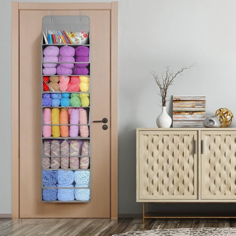 Κρεμαστός οργανωτής αποθήκευσης SX-25-002 • Υφάσματα μη υφασμένα • Αποθήκευση σαλονιού • Κρεμαστός σχεδιασμός για ντουλάπα • Πολυχρηστικός