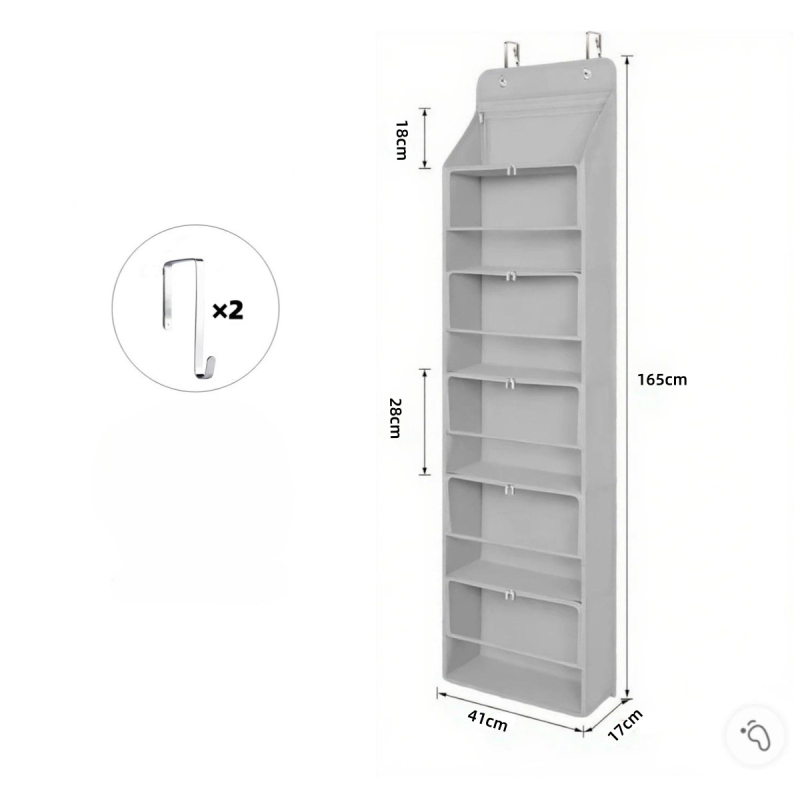 Κρεμαστός οργανωτής αποθήκευσης SX-25-002 • Υφάσματα μη υφασμένα • Αποθήκευση σαλονιού • Κρεμαστός σχεδιασμός για ντουλάπα • Πολυχρηστικός