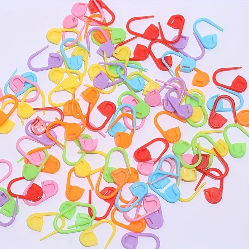 Junori Plastični markeri za pletenje i kukičanje – set od 100 kutija