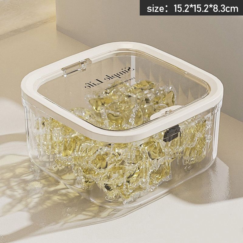 Cutie de depozitare pentru perle parfumate de rufe | Fără montaj | Stil modern, simplu | Peste 8 niveluri | Destinată depozitării în living