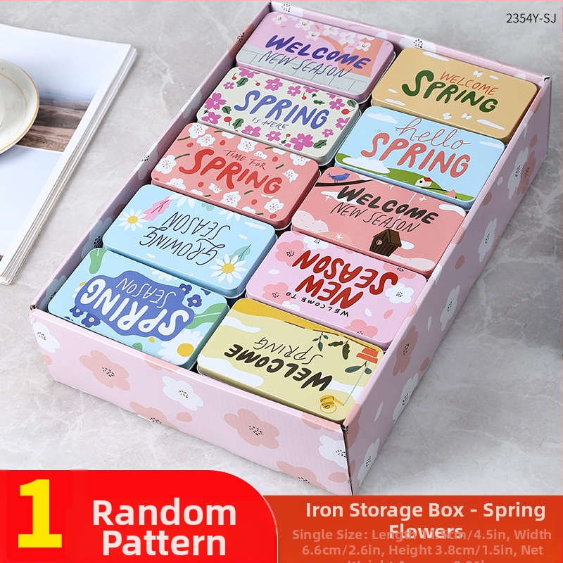 Elegant Charm Kapibara Animacinė Metalinė Saugojimo Dėžė — Tinplate, Kodas 2354X, Gyvūnų Tema