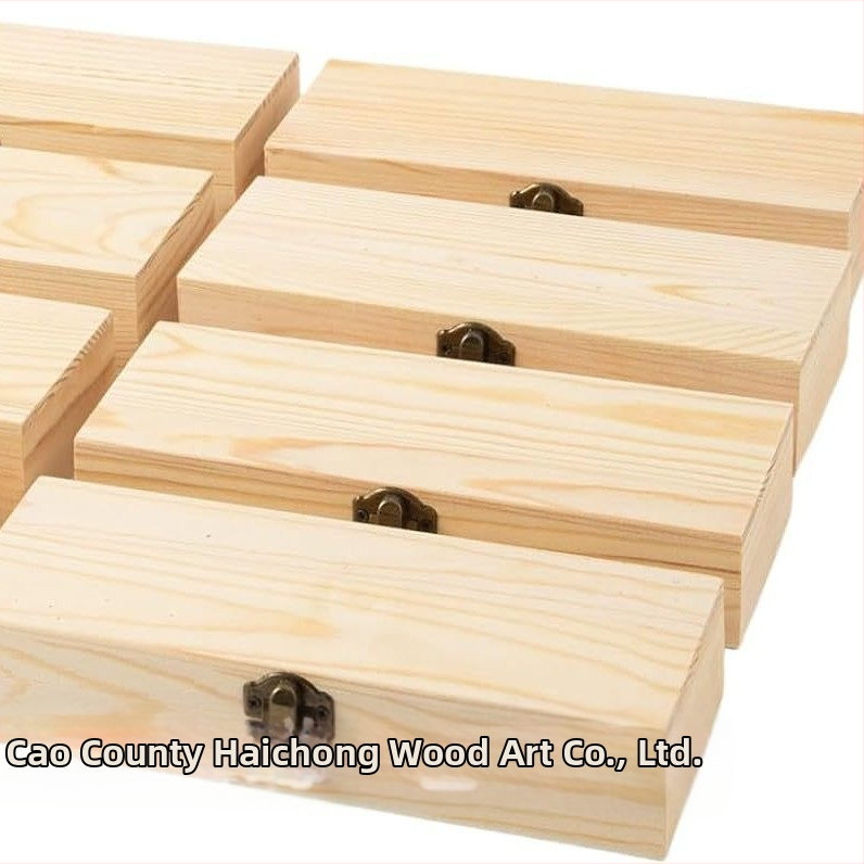 Pracovný box s víkom – Pravokutný bambusový darčekový box, moderný minimalistický štýl, 1 L kapacita, na šperky, esenciálne oleje a čaj