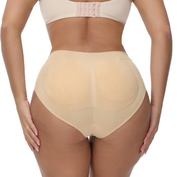 Γυναικείο εσώρουχο με χαμηλή μέση και ανύψωση γοφών, πλεκτό νάιλον, επένδυση καβάλου από βαμβάκι 30–50%