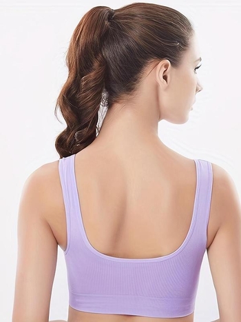 Sutien cu cupă în formă de urechi de iepure, fără cupă modelată, țesătură dantelă din nylon, căptușeală din bumbac, stil tradițional