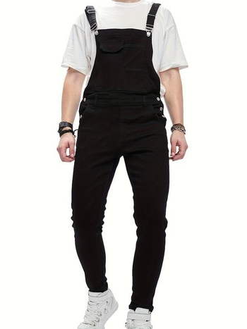 Salopetă bărbătească din corduroy – rezistentă la foc, țesătură principală: linen, Primăvara 2025, potrivit pentru uniforme administrative/judiciare