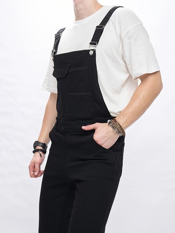 Salopetă bărbătească din corduroy – rezistentă la foc, țesătură principală: linen, Primăvara 2025, potrivit pentru uniforme administrative/judiciare