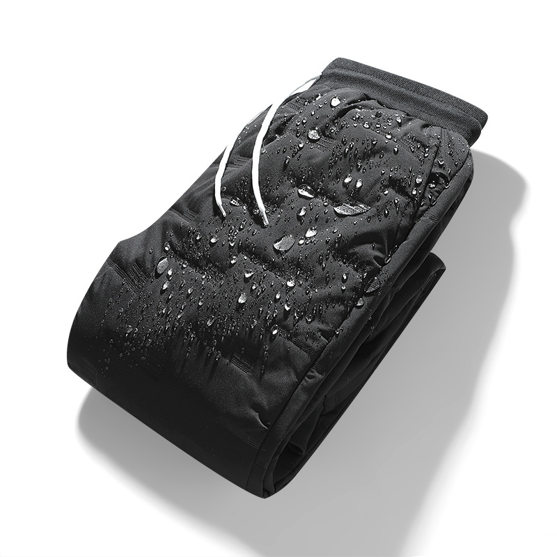 Vīriešu ikdienas bikses, augsta vidukļa, taisa piegriezuma, garas bikses, ķīmisko šķiedru maisījums