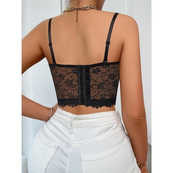 Lenjerie din dantelă pentru femei - ridicare anti-sagging, respirabilă, nailon cu căptușeală din bumbac, cupă cu urechi de iepure