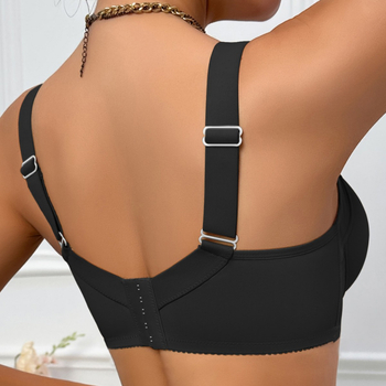 Σουτιέν - Νάιλον/Πολυαμίδη; Πλήρες κύπελλο με λεπτά μορφοποιημένα κύπελα; Στερεές διπλές τιράντες; Οπίσθιο κούμπωμα με πέντε σειρές αγκιστριών; Συγκέντρωση και άνετη στήριξη