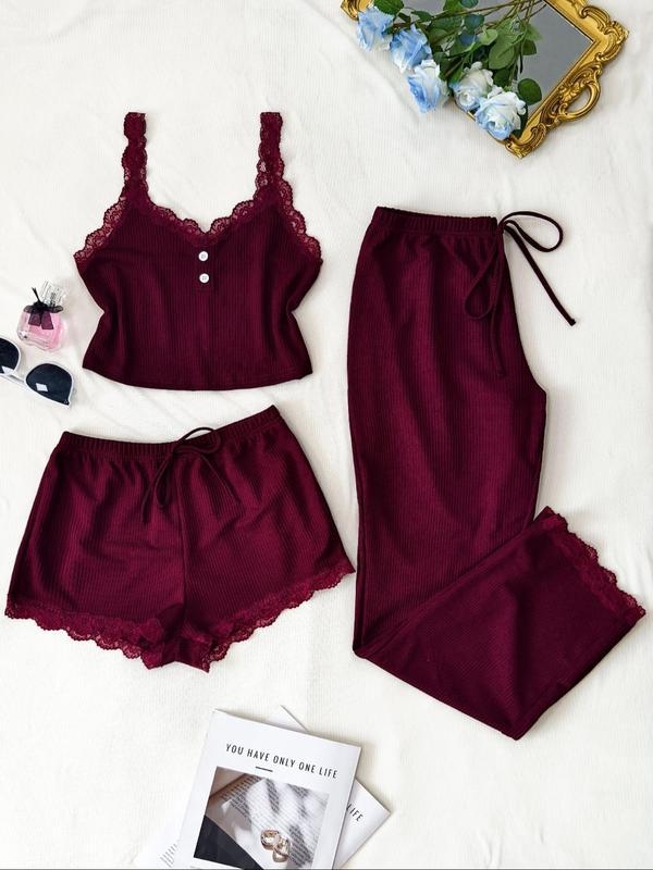 Női pizsama nadrág — Half Fleece, German fleece <30%, Casual stílus, 2025 tavaszi kiadás