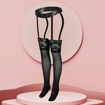 Šlaunų ilgio kojinės su ultratankiu ilgu vamzdelio dizainu, šilko pojūčio audinys, 90–95% nailonas, vientisas raštas, formuojančios, kvapų atsparios