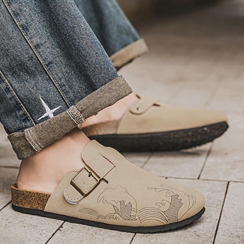 Toe Cap sporta kurpes, augšdaļa no Xishi samta, zole no konopju pītā, zoles biezums 0-3 cm