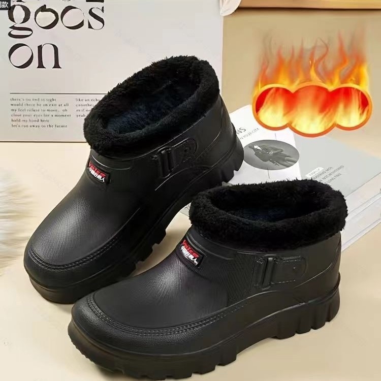 Papuci de casă, cu căptușeală din fleece, EVA – partea superioară și talpa, iarnă, unisex