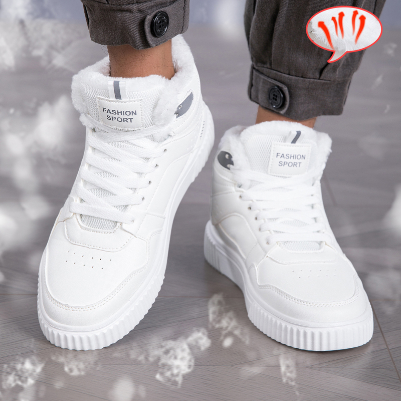 Ανδρικές χειμερινές παντόφλες, PU επάνω μέρος, EVA σόλα, casual στυλ