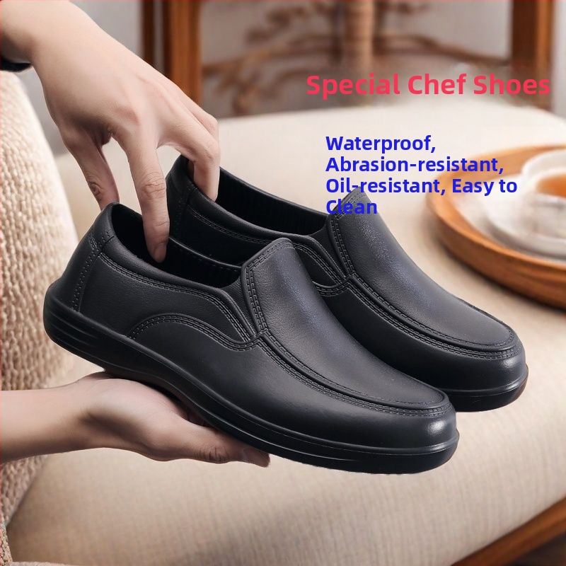 Šéfkuchárske topánky, EVA vrchná časť, EVA pena podrážka, slip-on, unisex, protišmykové