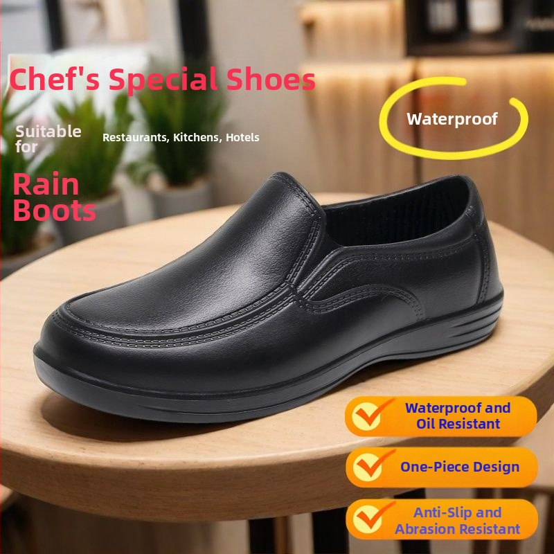Παπούτσια σεφ, EVA επάνω μέρος, EVA σόλα αφρού, Slip-On, unisex, αντιολισθητικά