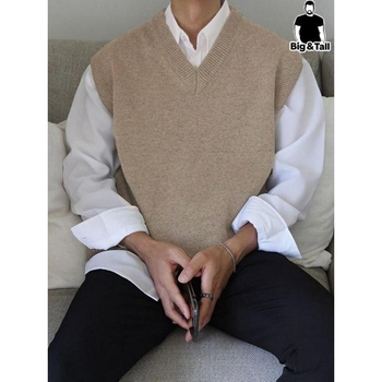 Laisvai kirpimo dryžuota kordurojo liemenė su lino sudėtimi, pavasaris 2025