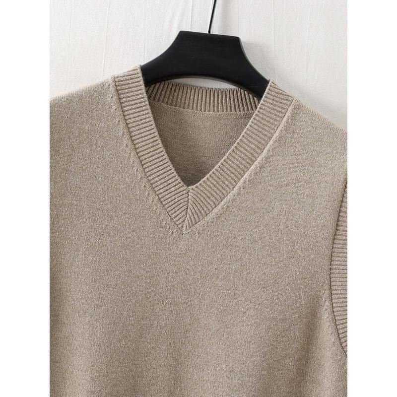 Laisvai kirpimo dryžuota kordurojo liemenė su lino sudėtimi, pavasaris 2025