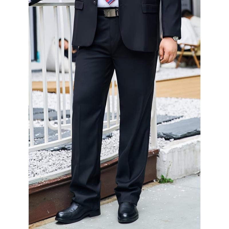 Costum bărbătesc Corduroy din in – rezistent la foc, uniformă administrativă/judiciară, primăvara 2025