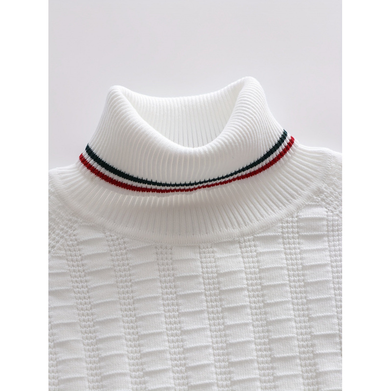 Pulover din tricot cu guler înalt, mâneci batwing, textură rib, țesătură cu elasticitate înaltă