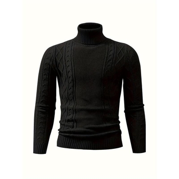 Αντρικό πλεκτό πουκάμισο με υψηλό λαιμό; χαλαρή γραμμή; ύφασμα Modal; σύνθεση βασικού υφάσματος: τρίχωμα κουνελιού; παχύτερο ύφασμα.