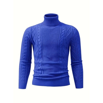 Αντρικό πλεκτό πουκάμισο με υψηλό λαιμό; χαλαρή γραμμή; ύφασμα Modal; σύνθεση βασικού υφάσματος: τρίχωμα κουνελιού; παχύτερο ύφασμα.