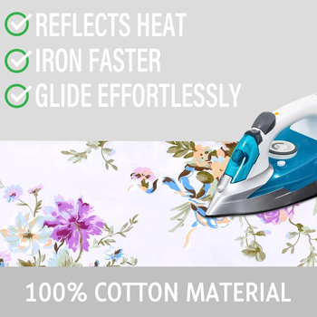 Κάλυμμα σιδερώματος για σιδερώστρα, τρία σε ένα, ανθεκτικό σε υψηλές θερμοκρασίες, πολυεστέρα-βαμβάκι, σκανδιναβικό στυλ