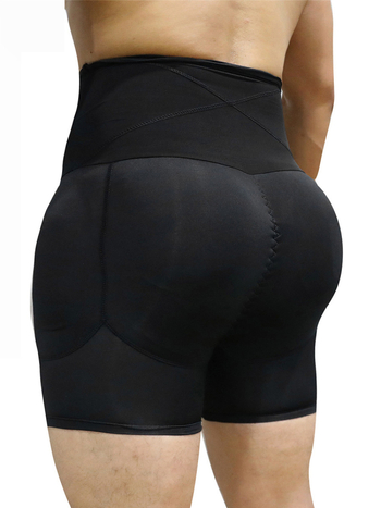 Ανδρικά μποξέρ με μεσαίας μέσης, σύσφιξη κοιλιάς και ανύψωση γλουτών | Πολυεστέρας 90–95% | Μονόχρωμο