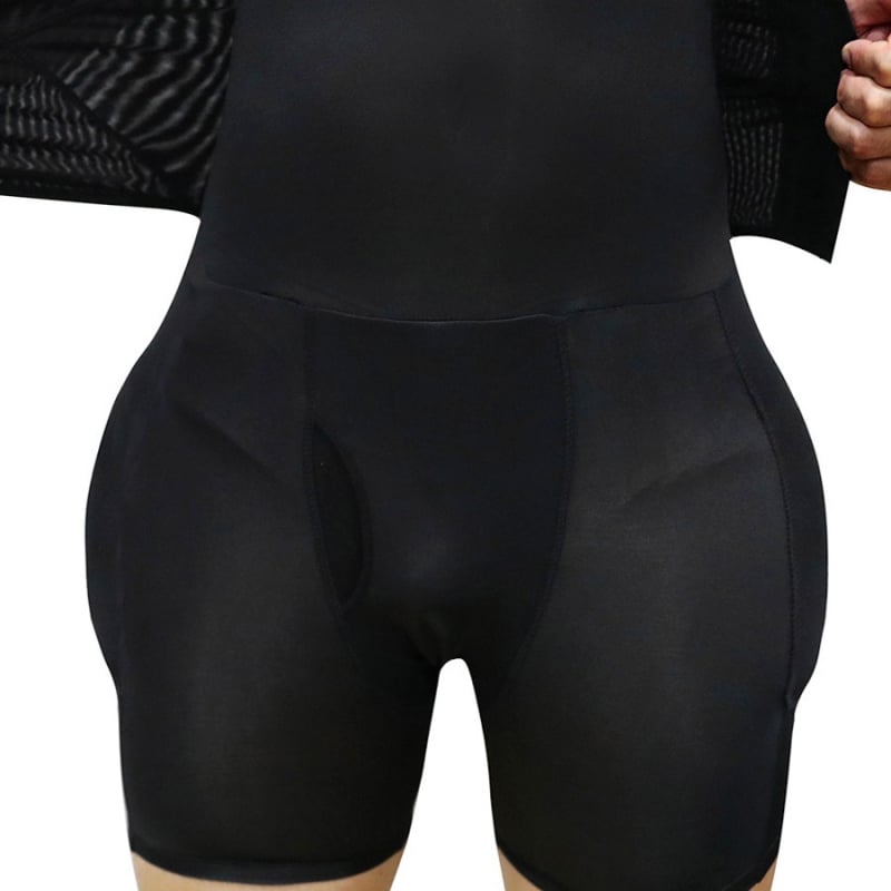 Мъжки боксерки с средна талия, стягане на корема и повдигане на седалището | Полиестер 90–95% | Солиден цвят | Дишащи